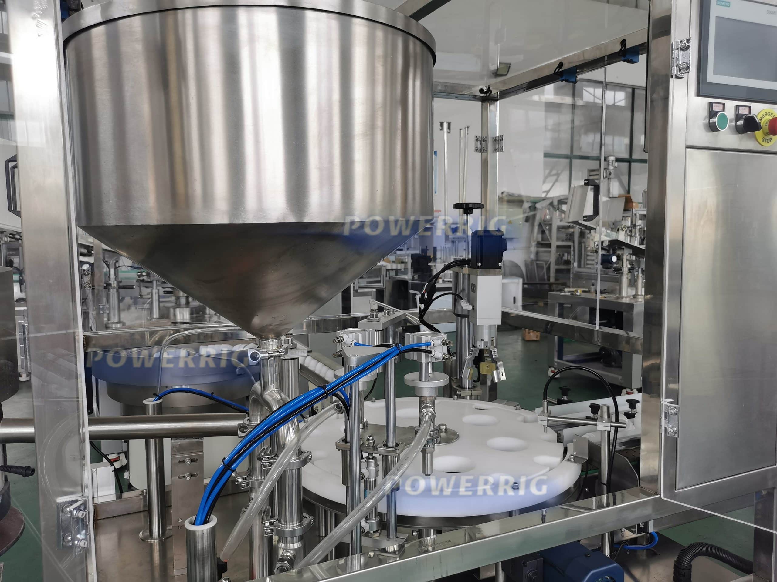 automatic deodorant filling machine