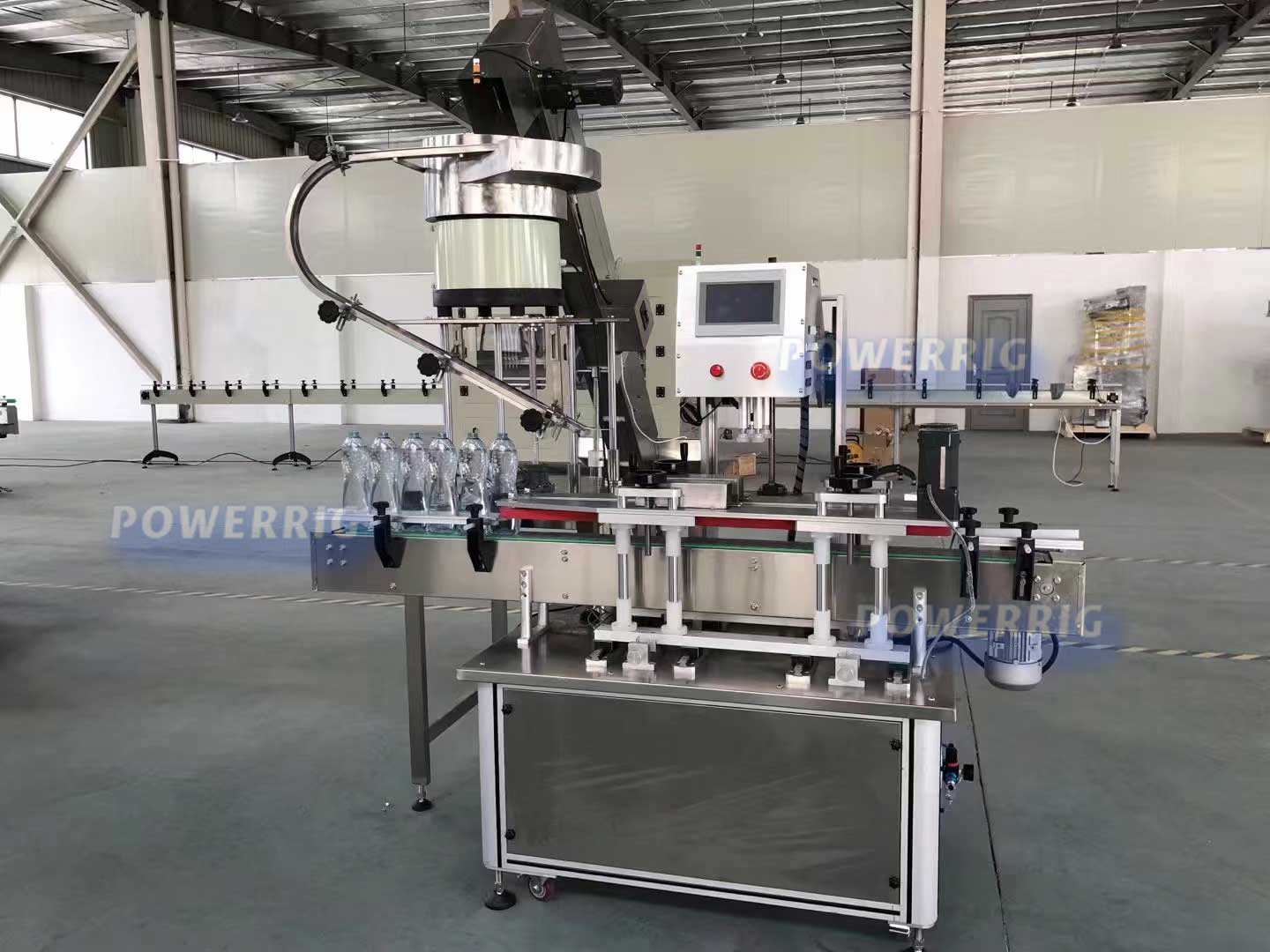 4 wheel capping machine