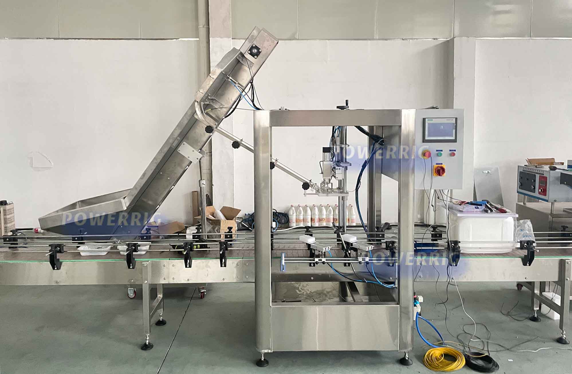 freestanding capping machine