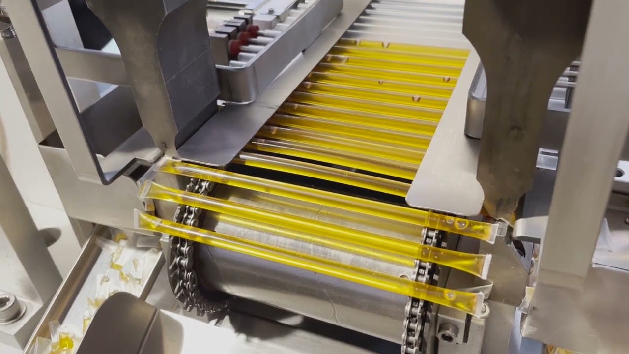 honey straw filling machine