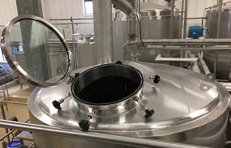 stainless mixing tank