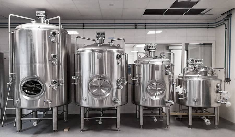 stainless steel mixing tanks
