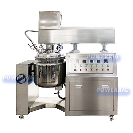 vacuum emulsifying mixer
