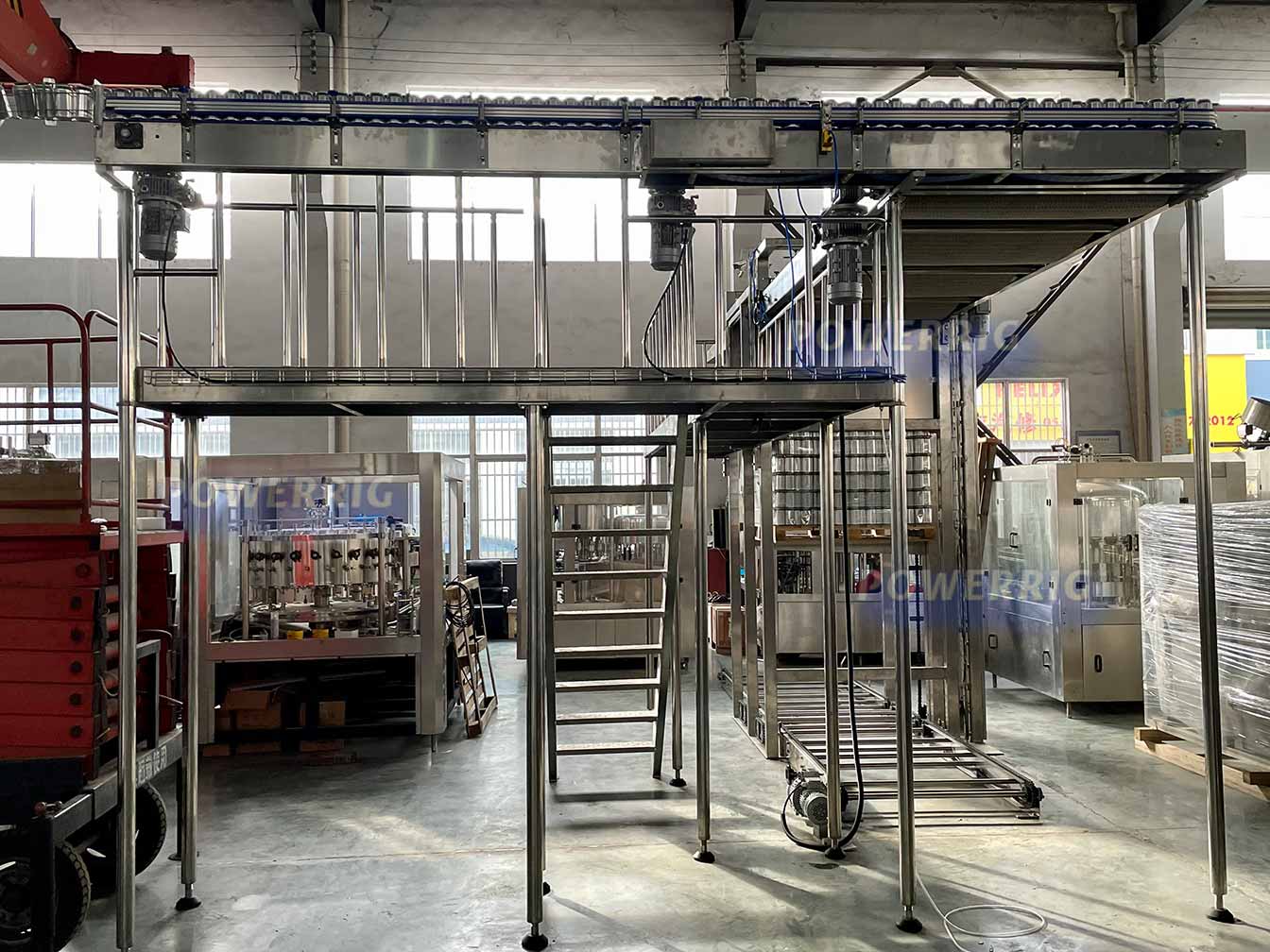 Empty can depalletizer