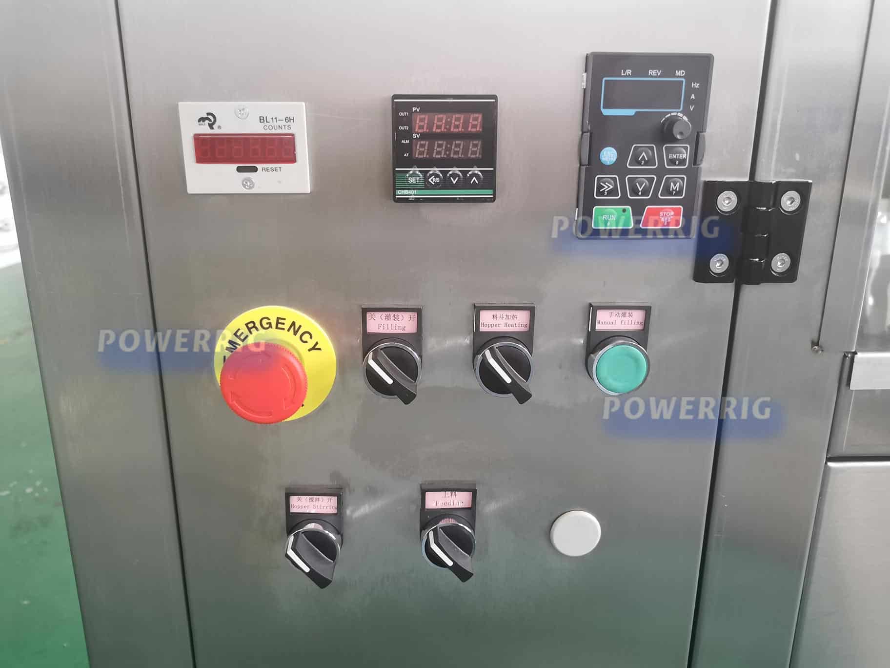 control panel