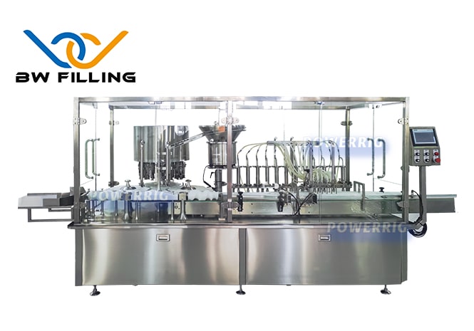 12 heads vial filling and sealing machine