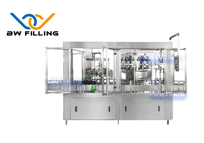 18-18-1 carbonated bottling equipment