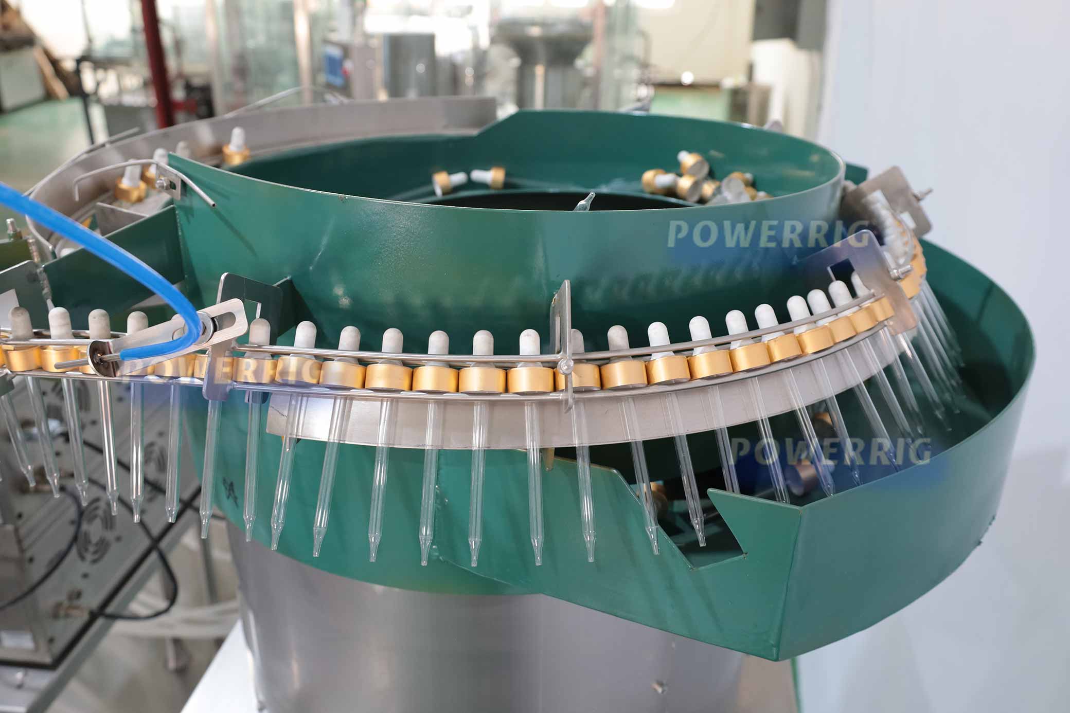 Dropper Cap Vibration Plate