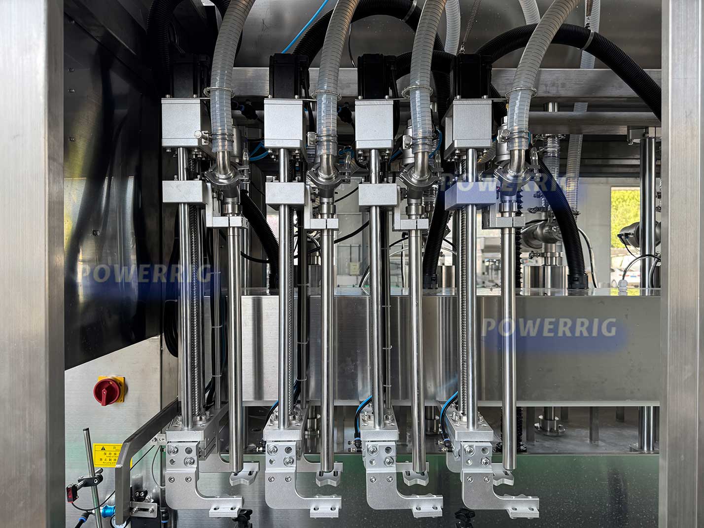 servo dive teacking filling system