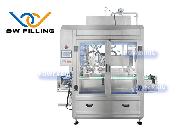 2 heads tracking filling machine