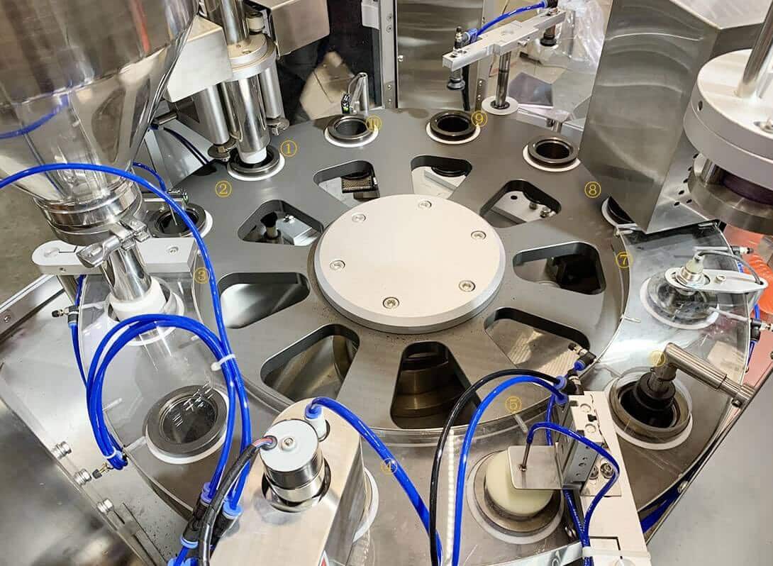 coffee pod filling machine
