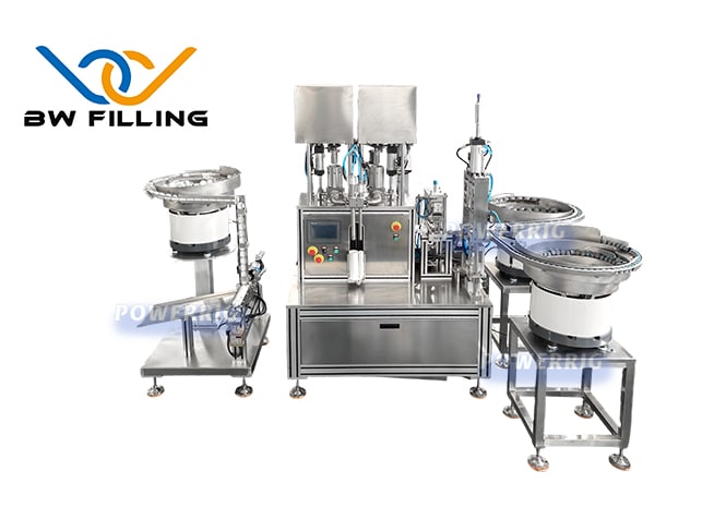semi automatic two-component silicone filling machine