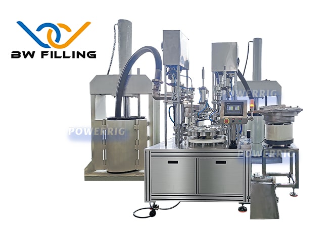 automatic two-component sealant filling machine