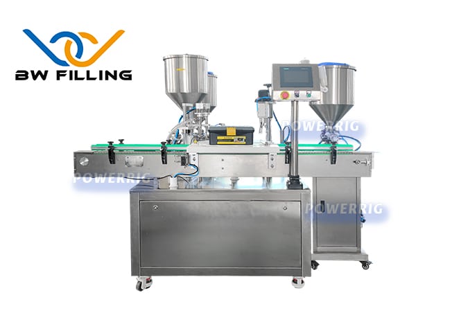 dropper vial filling and capping machine