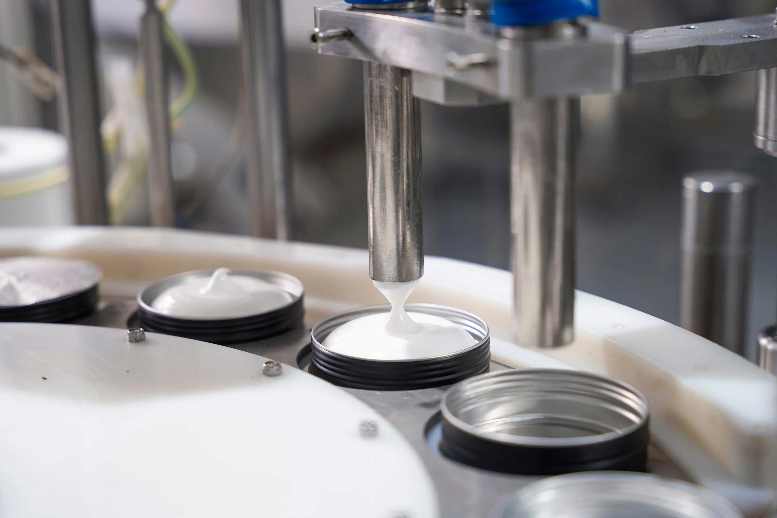 skincare cream filling and capping machine