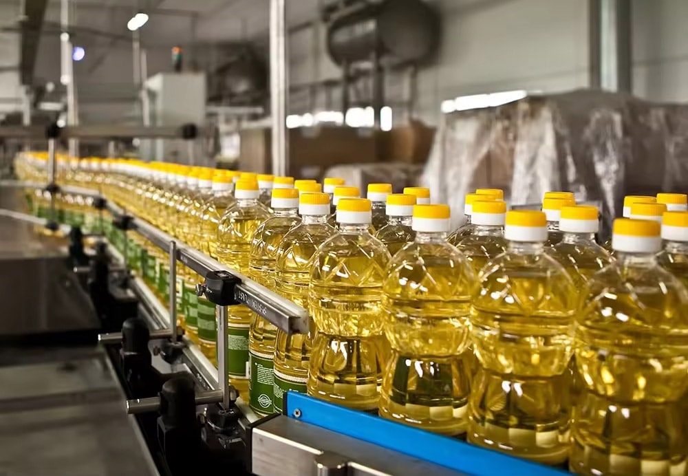 машина для упаковки пищевого масла