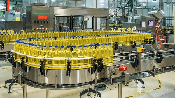 машина для розлива оливкового масла